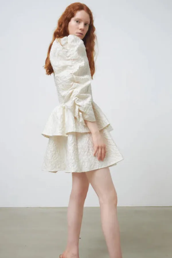 Dresses>Stella Nova Adrielle Sia Dress | Creme Vanilla