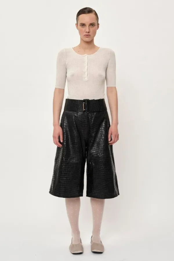 Tops>Herskind Agnes Knit Blouse | Off White