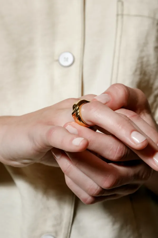 Jewelry>Wolf Circus Aida Gold Ring