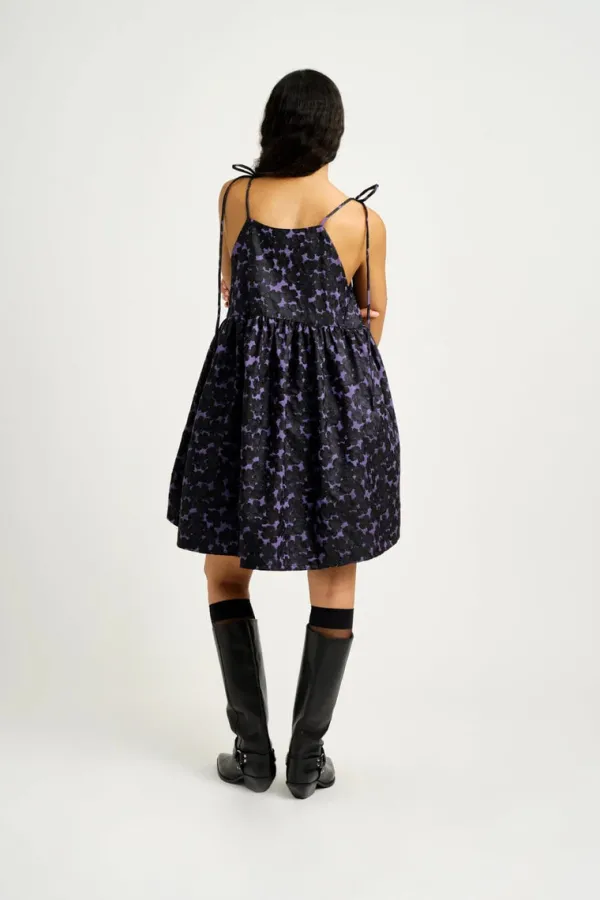 Dresses>Eliza Faulkner Amy Dress | Jacquard Purple