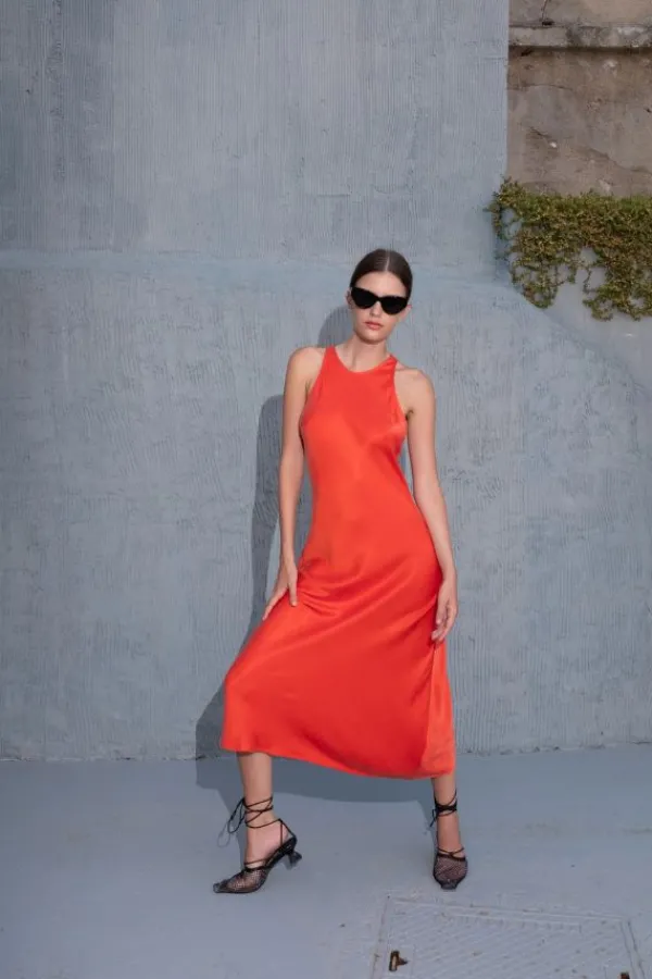 Dresses>Untitled in Motion Atlantis Dress | Mandarin