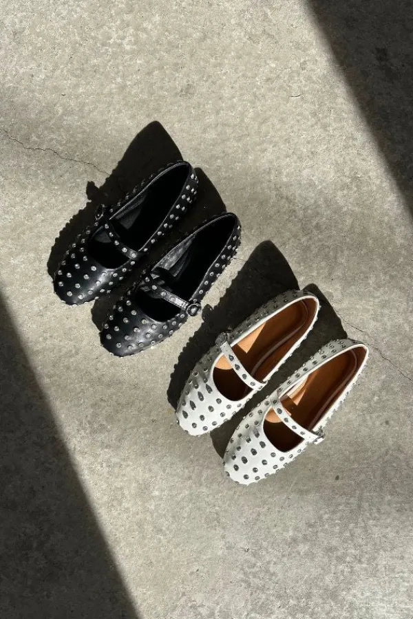 Bridal Accessories|Shoes>BIANCO Biafall Mary Jane Shoes | White
