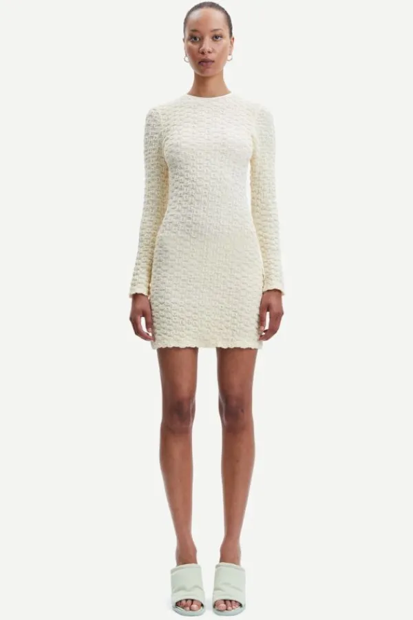 Dresses>Samsoe Samsoe BIANCA DRESS | LIGHT VANILLA