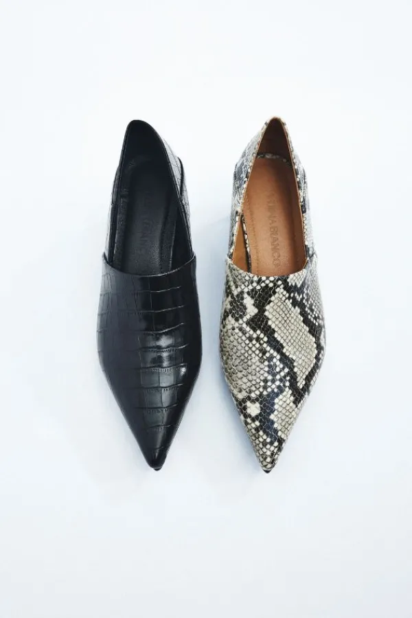 Shoes>BIANCO Biarowe Mules | White Snake