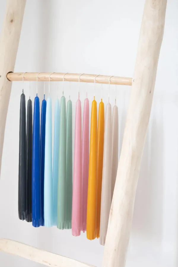 Home>SOCCO Designs BLACK TAPER CANDLES | PAIR