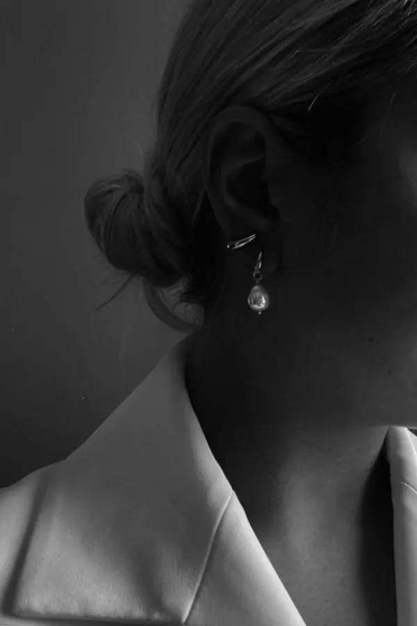 Bridal Accessories|Jewelry>A. B. Ellie Blair Pearl Drop