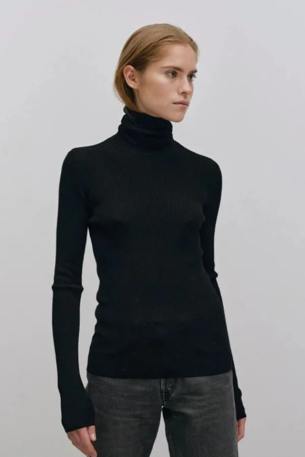 Tops>Herskind Bob Blouse Merino Wool | Black