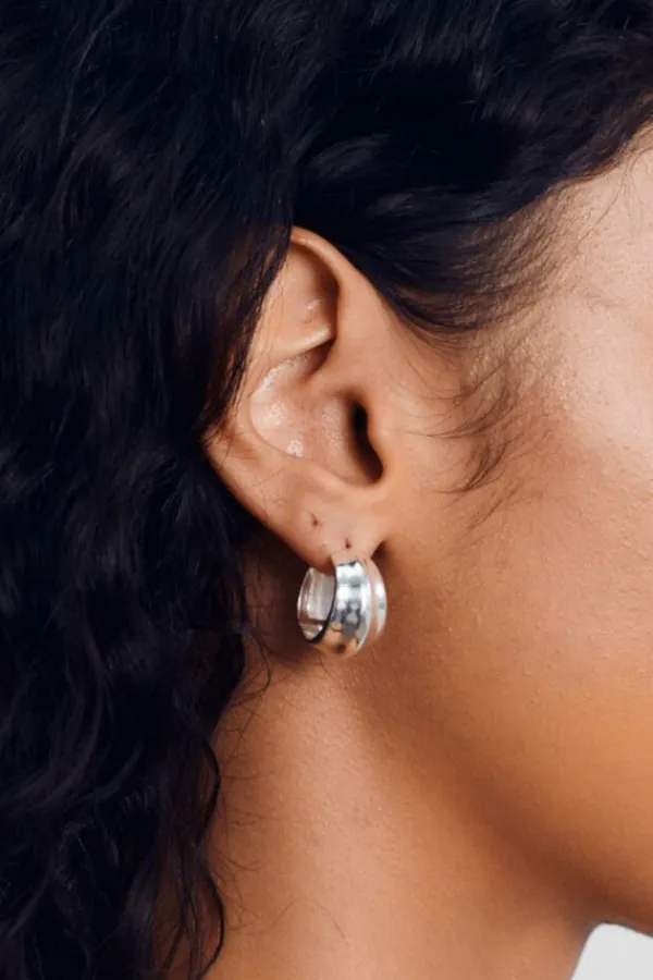 Jewelry>Wolf Circus Bodie Hoops | Sterling Silver