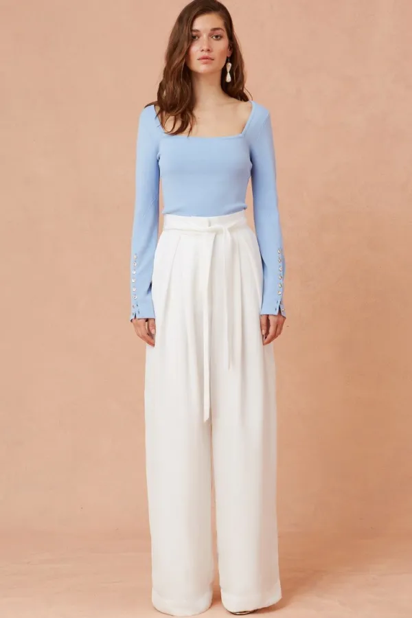 Ready-to-wear Whites|Bottoms>Keepsake Breakaway Pant Vanilla