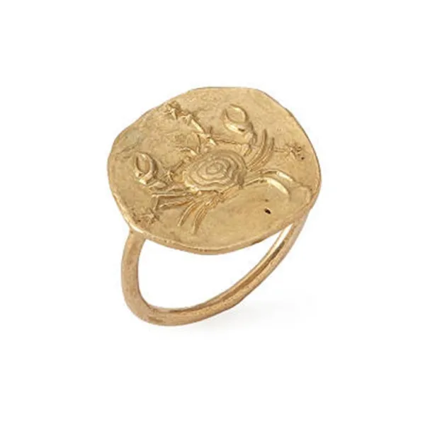 Jewelry>Studio Grun Cancer Ring 18K Gold