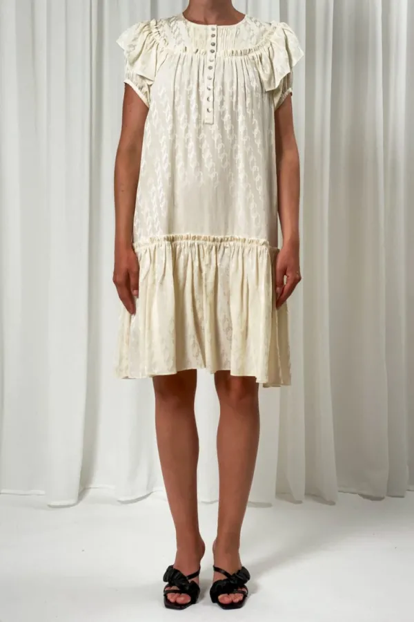 Ready-to-wear Whites|Dresses>Herskind Carlson Ltd. Dress Vanilla Sun