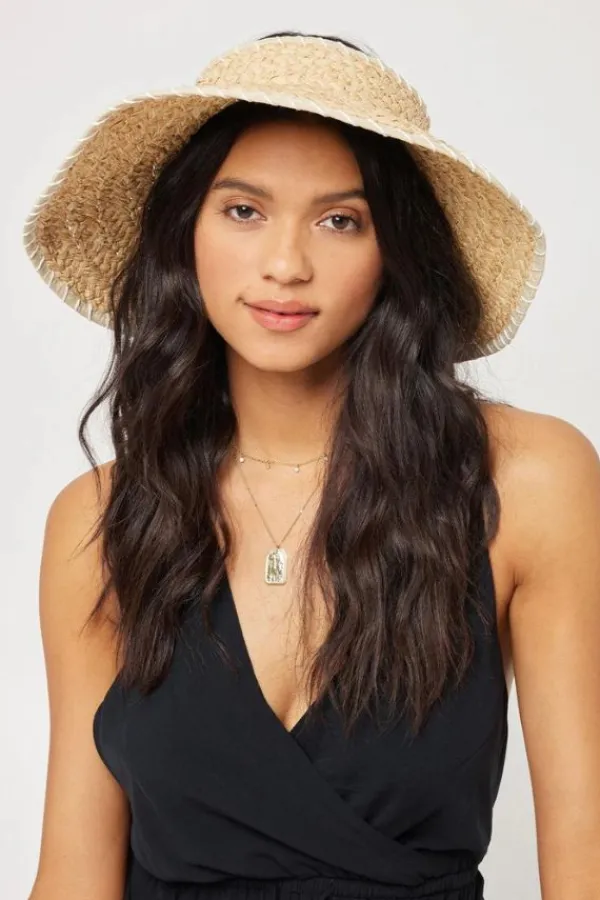 Accessories>L*Space Del Mar Roll Up Hat | Natural
