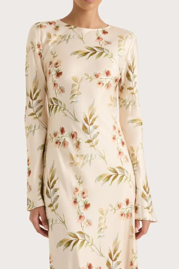 Dresses>Faithfull The Brand Faroe Maxi Dress | Jardin Floral Blush