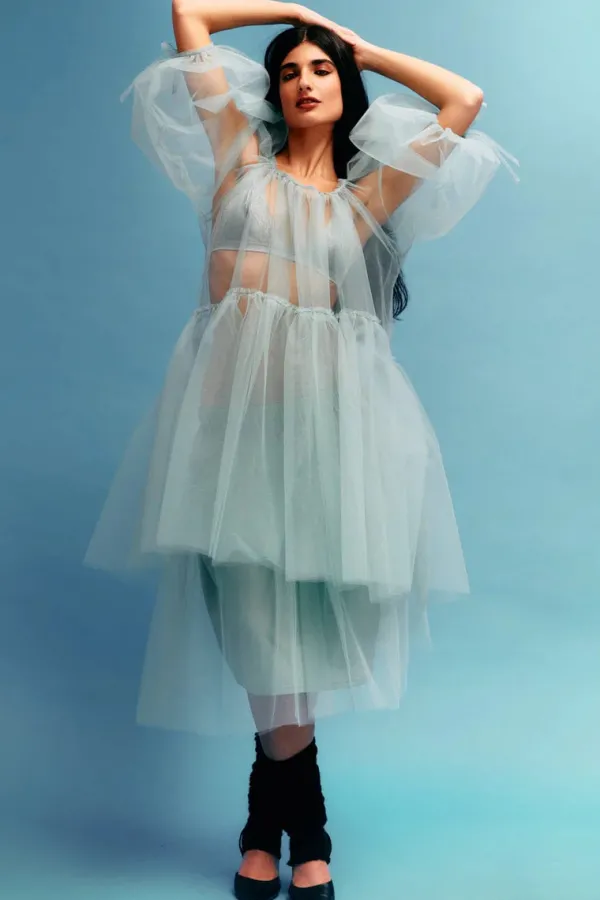 Dresses>Eliza Faulkner Fiona Dress | Seafoam