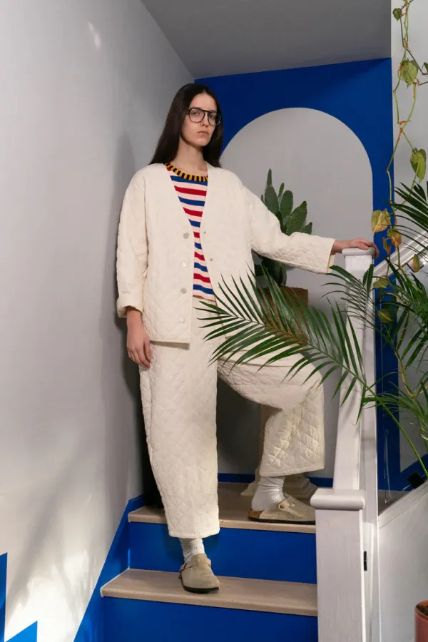 Tops>L.F.Markey Harlow Jacket | Ecru