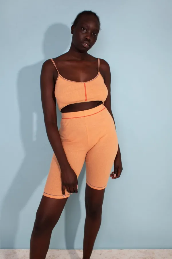 Lingerie|Tops>L.F.Markey Hector Bralette Apricot
