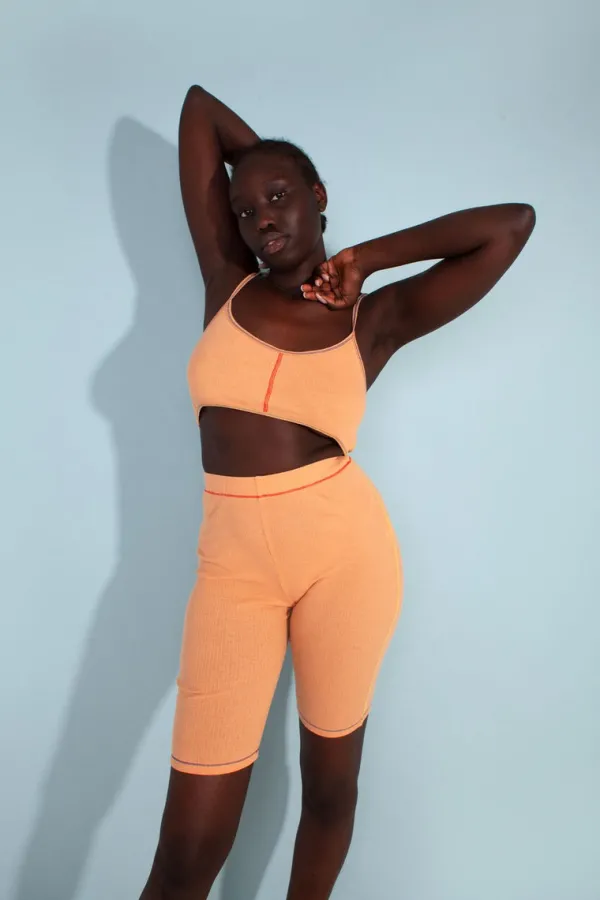 Lingerie|Tops>L.F.Markey Hector Bralette Apricot