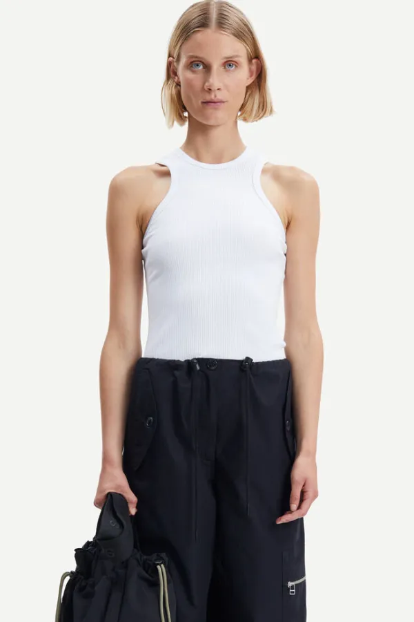 Tops>Samsoe Samsoe HELENE TANK | WHITE