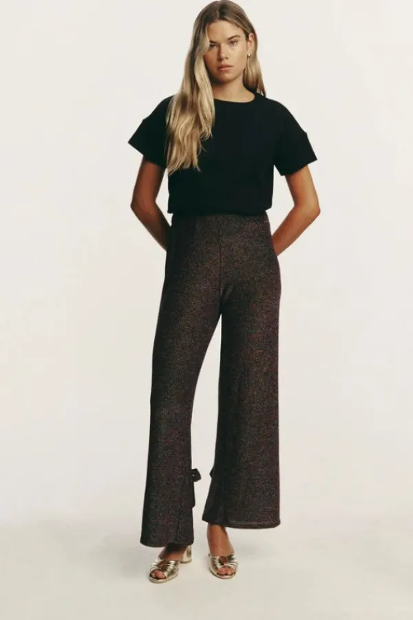 Bottoms>Le Petit Trou Hugo Trousers | Purple