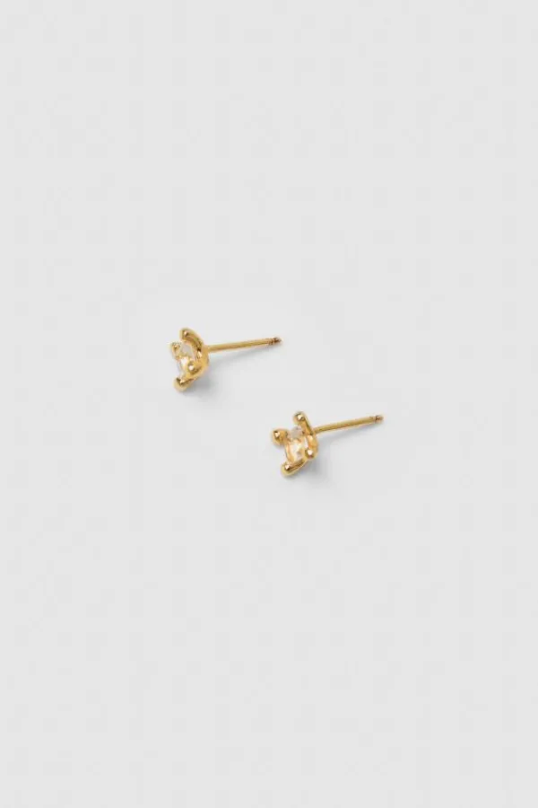Jewelry>Wolf Circus Josie Studs | Seafoam and Gold