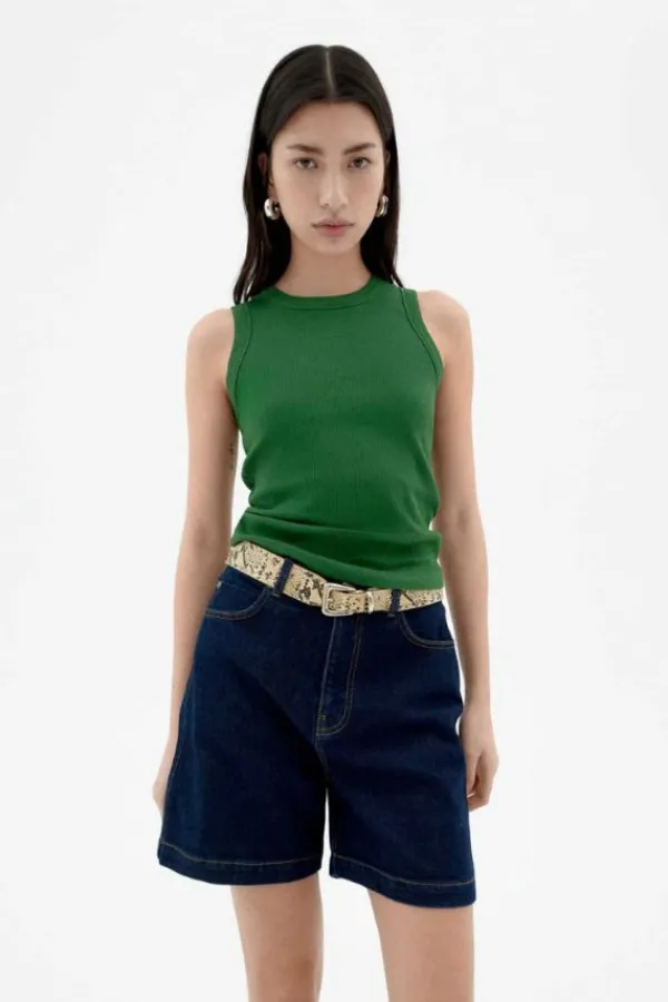 Tops>Thinking Mu Juliette Top | Dill