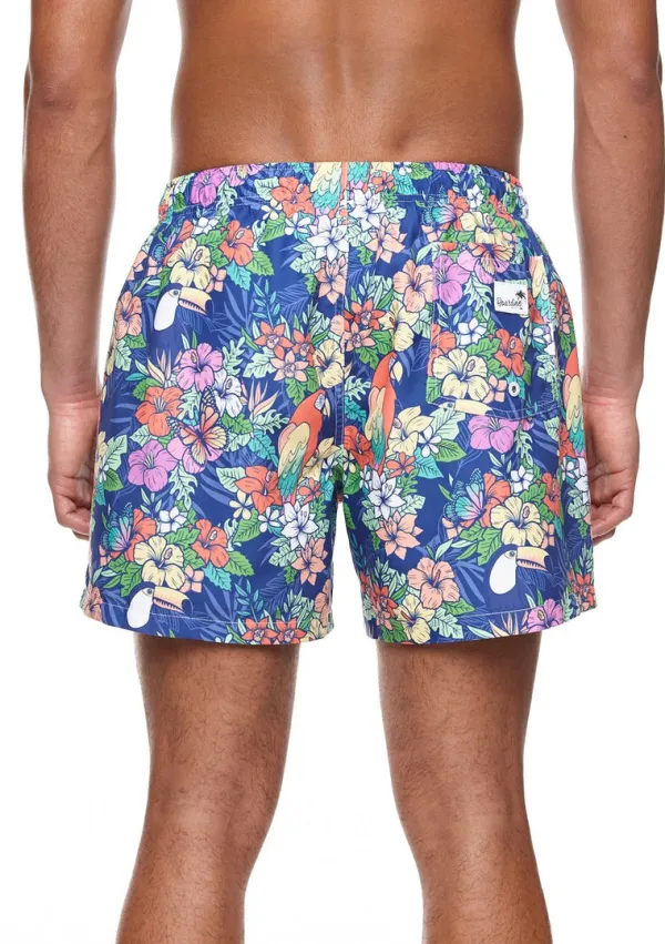 Swim|Accessories>Boardies Jungle Mid Length Swim Shorts