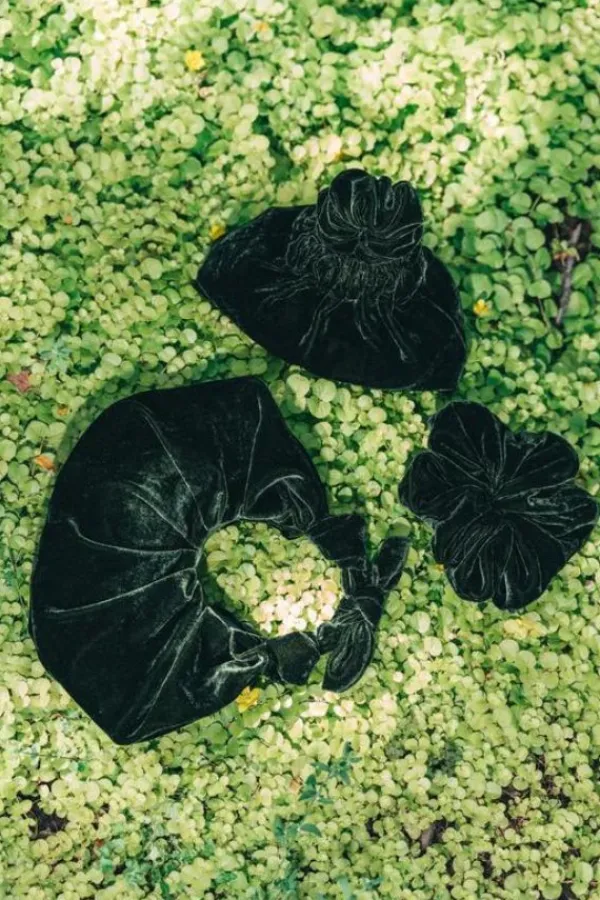 Accessories>A Bronze Age Kiku Croissant Bag | Nori Velvet