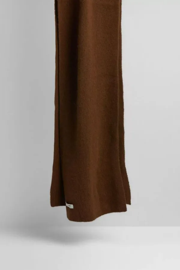 Accessories>Le Bonnet Knitted Scarf | Walnut
