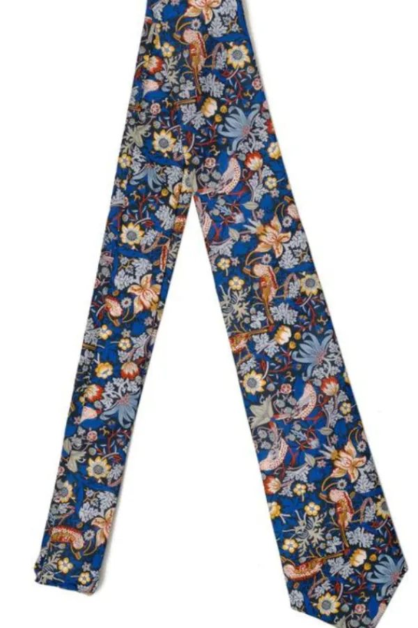 Accessories>Pomp u0026 Ceremony Liberty Print Tie | Strawberry Thief Royal