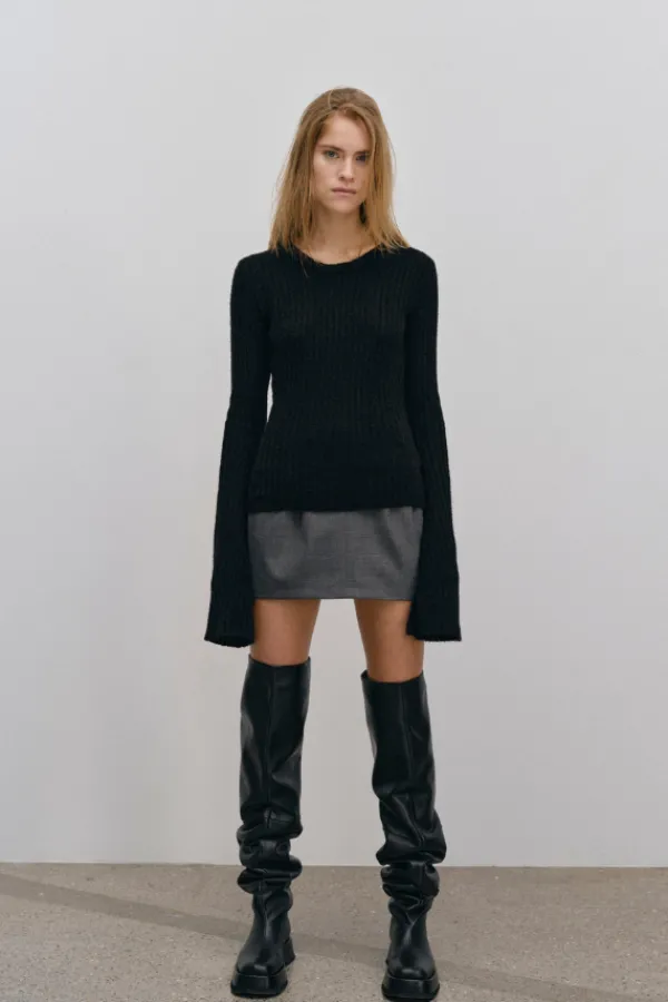 Tops>Herskind Lima Knit Blouse | Black
