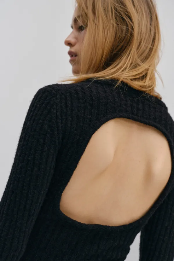 Tops>Herskind Lima Knit Blouse | Black