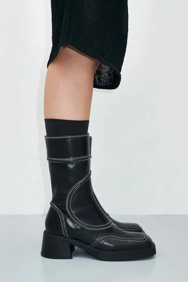 Shoes>MIISTA Malene Black Ankle Boots | Black