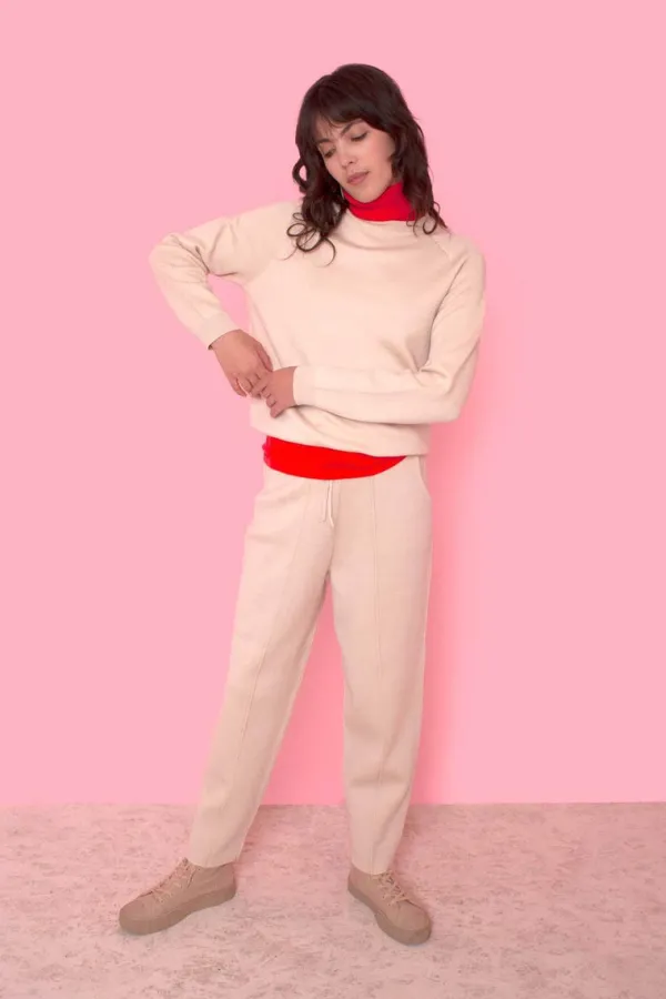 Bottoms>L.F.Markey Mason Trouser Ivory