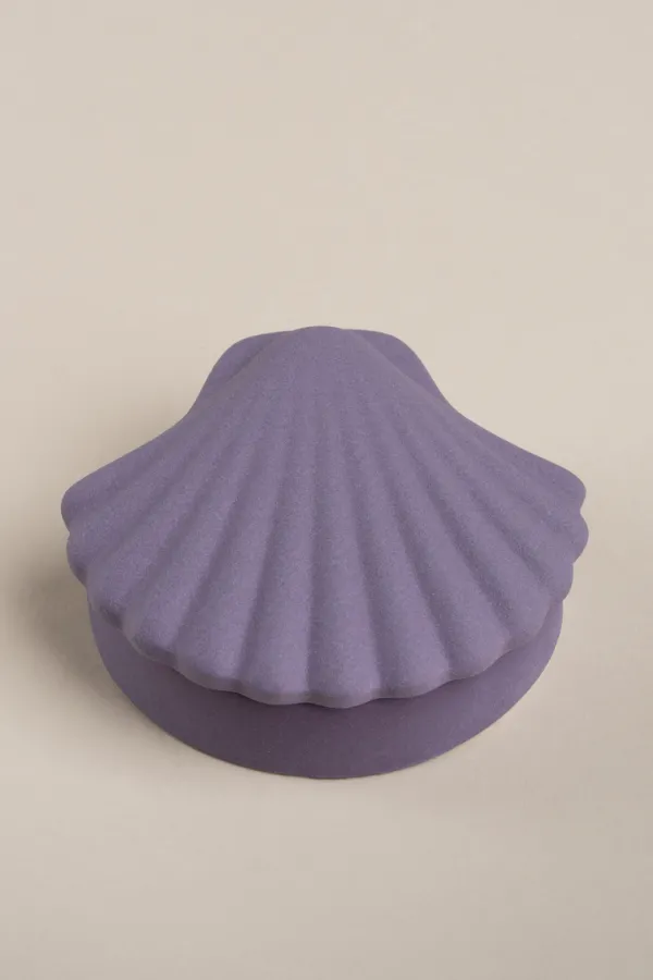 Home>Los Objetos Decorativos Mauve Seashell Box