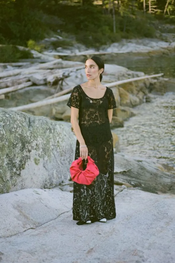 Dresses>A Bronze Age Mimi Lace Dress | Black Lanai Lace