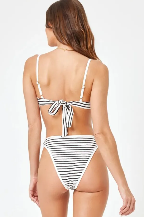Swim>L*Space Nora Bikini Bottom | Sail Along Stripe