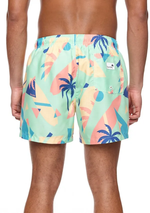 Swim|Accessories>Boardies Overlay Mid Length Swim Shorts