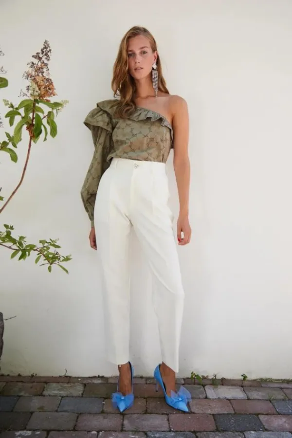 Ready-to-wear Whites|Bottoms>Custommade Pianora Pant | Whisper White
