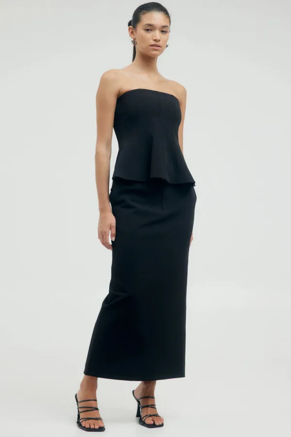 Tops>Third Form Protocol Panelled Bodice | Raven
