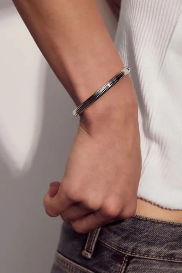 Jewelry>Luv AJ Remy Hinge Bracelet | Silver