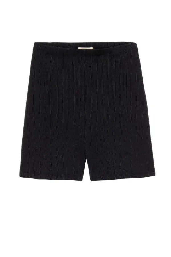 Bottoms>Donni Rib Boy Short | Jet