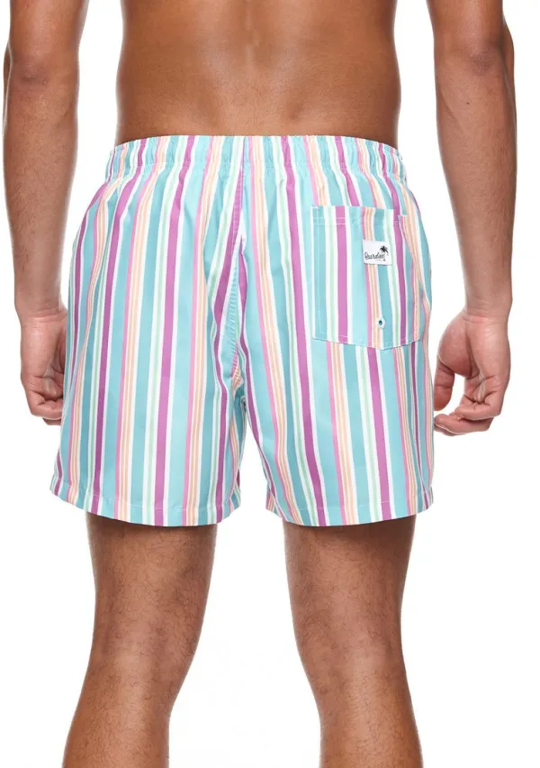 Swim|Accessories>Boardies Rock Stripe Mid Length Swim Shorts