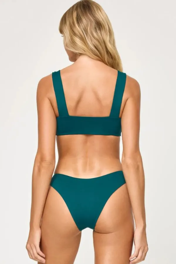 Swim>L*Space Rocky Bikini Bottom | Deep Teal
