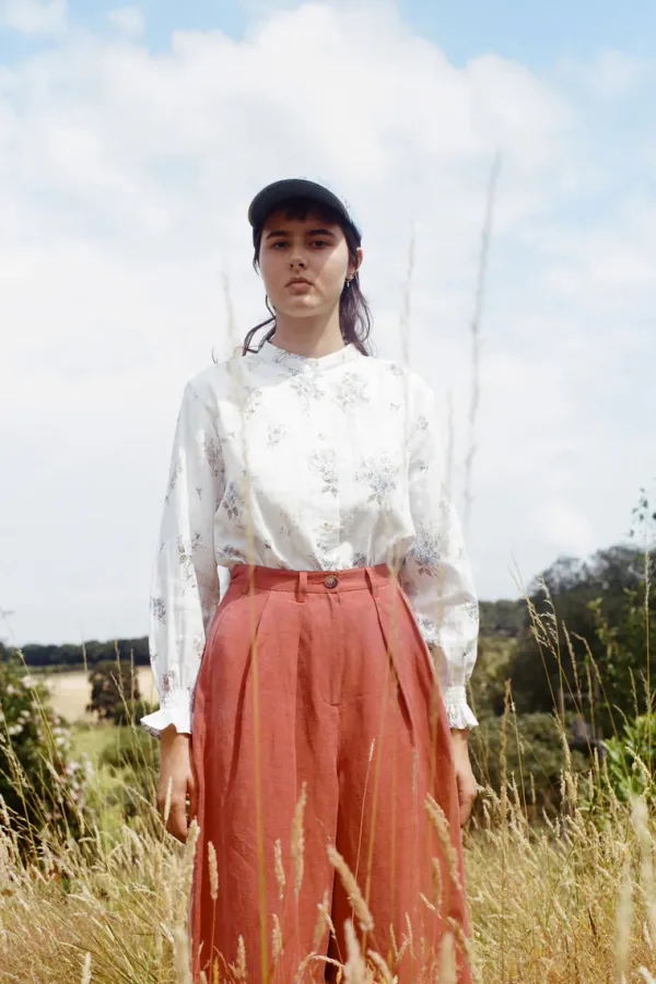 Bottoms>Meadows Sanne Trouser | Brick