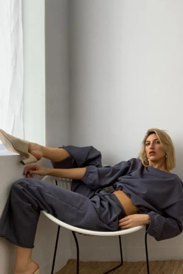 Bottoms>Soft Focus The Breeze Sweatpant Graphite