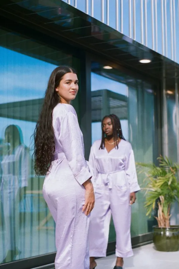 Jumpsuits|Lingerie>Loversland x Soft Focus The PJ Jumpsuit | Lilac