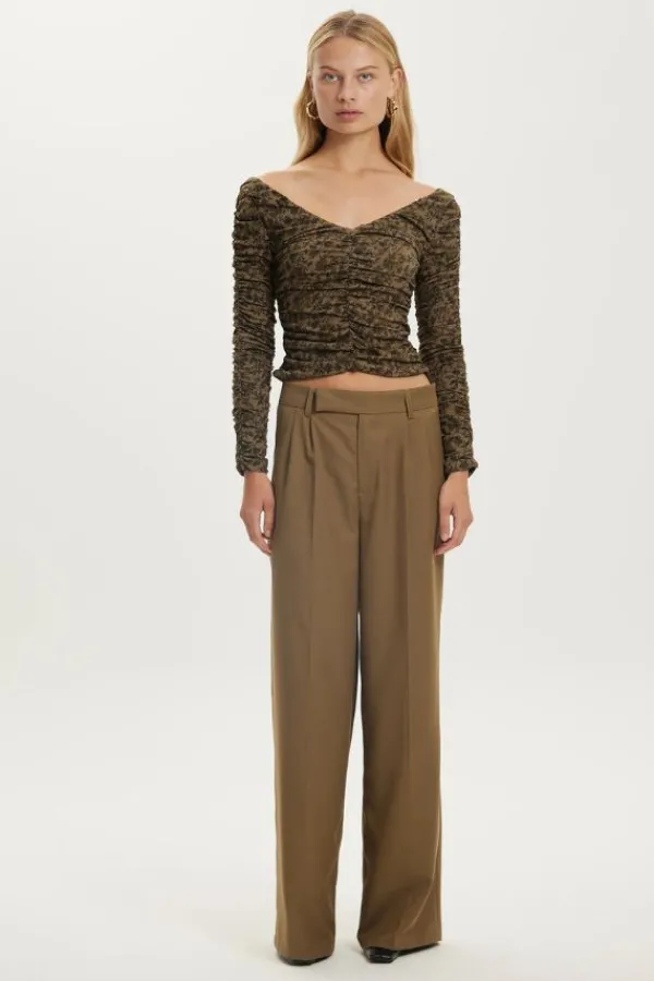 Tops>Third Form Time Again Gathered Top | Floral