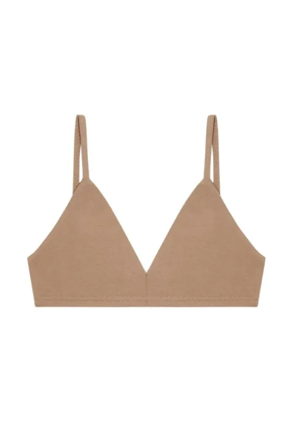 Lingerie>Huha Triangle Bra | Tan