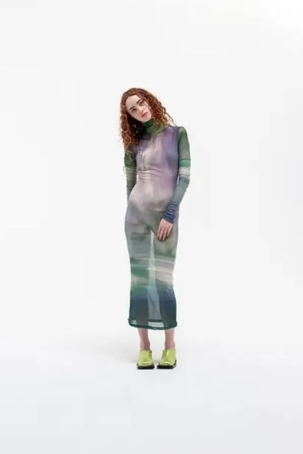 Dresses>Martín Across Turtle Neck Dress | Puddle