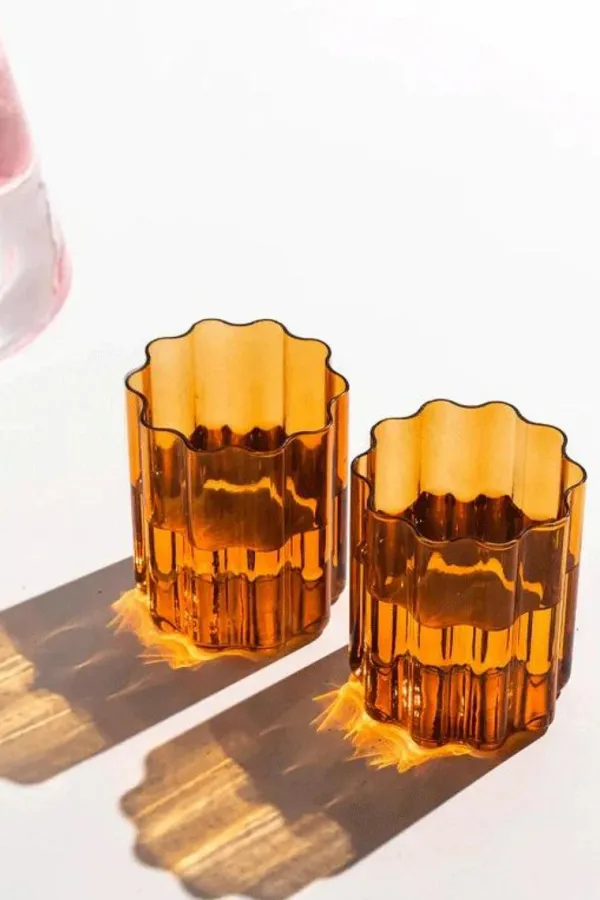 Home>Fazeek Wave Glass Set | Amber